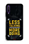 Honor 9X Pro Protective Case Cover Less Talking More Doing - 2