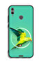 غطاء حماية لهاتف Honor 10 Lite بتصميم فن تجريدي ببغاء - 2