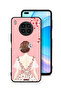 Honor 50 Lite Protective Case Cover Standing Girl Art
