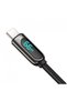 USB to Type-C data cable, 66W, 2m, Baseus Display (CASX020101) - Black - 4