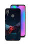 غطاء حماية لهاتف Honor 10 Lite بتصميم "أيدي محترقة"