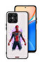 غطاء حماية لهاتف Honor X8 4G بتصميم العنكبوت الحديدي