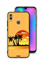 غطاء حماية لهاتف Honor 10 Lite بتصميم تجريدي