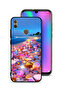 غطاء حماية لهاتف Honor 10 Lite برسومات أحجار فنية