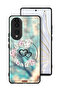 Honor 70 Protective Case Cover Hearts In Ring Art