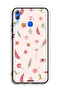 Honor 8X Protective Case Cover Leaves And Roses Pattern - 2