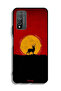 Honor 10X Lite Protective Case Cover Deer And Moon Artwork - 2