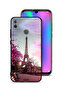 غطاء حماية لهاتف Honor 10 Lite بتصميم برج إيفل