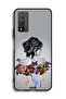 Honor 10X Lite Protective Case Cover Butterflies And Girl Abstract Art - 2