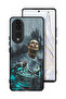 غطاء حماية لهاتف Honor 70 برسومات كريستيانو رونالدو