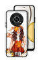 Honor X9 5G Protective Case Cover Holding Autumn Leaves Art