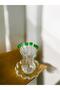 Glass Handmade Heart Tea Spoon Set of 6 - 4