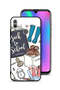 Honor 10 Lite Protective Case Cover Back To School Girl Reading History