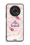 Honor X9 5G Protective Case Cover Three Hearts On Book Artwork - 2