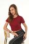 5 Pieces Lycra Short Sleeve Crop 95% Cotton 5% Lycra - 3
