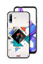 غطاء حماية لهاتف Honor 9X (الصين) بأشكال مربعة ومثلثة ونمط تجريدي