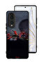 غطاء حماية لهاتف Honor 70 بتصميم العناكب الثلاثة
