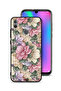 غطاء حماية عالي الجودة مزين بالزهور لهاتف Honor 10 Lite