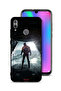 غطاء حماية لهاتف Honor 10 Lite بتصميم صورة كابتن أمريكا