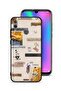 غطاء حماية لهاتف Honor 10 Lite مع اقتباسات حب باللغة العربية