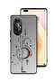 Huawei nova 8 Pro Protective Case Cover Moon And Arrows Art Pattern