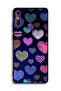 Huawei Enjoy 20e Protective Case Cover Dhaga Hearts Pattern - 2