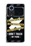 Huawei nova 9 Protective Case Cover Caution Never Touch My Phone - 2