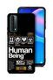 Huawei P smart (2021) Protective Case Cover Human Being Sticker