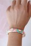 Turquoise Pink Vintage Handcuff Bracelet - 8