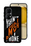 Huawei P50E Protective Case Cover Do Not Touch My Phone