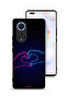غطاء حماية لهاتف Honor 50 Pro بتصميم يد تلامس القلب