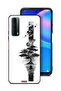 غطاء حماية لهاتف Huawei Y7a بتصميم فن الأرض والفضاء