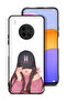 غطاء حماية لهاتف Huawei Y9a فتاة تصنع سناب شات