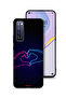 Huawei nova 7 5G Protective Case Cover Touching Hand Making Heart