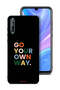 Huawei Y8p Protective Case Cover Go Your Own Way