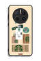 Huawei Mate 50 Pro Protective Case Cover Coffee Sticker - 2