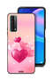 Huawei P smart (2021) Protective Case Cover Beautiful Hearts Art