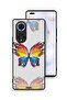 Honor 50 Pro Protective Case Cover Digital Art Simple Background Minimalism Butterfly