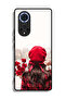 غطاء حماية لهاتف Honor 50 Pro يحمل زهورًا - 2
