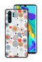 غطاء حماية لهاتف هواوي P30 Pro بنقشة زهور قطنية