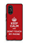 Huawei nova 8 Protective Case Cover Keep Calm And Dont Touch My Phone - 2