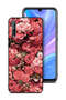 Huawei P Smart S Protective Case Cover Peach Roses