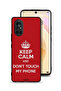 Huawei nova 8 Protective Case Cover Keep Calm And Dont Touch My Phone