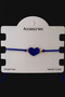 Single Design Miyuki Handmade Bracelet – Blue Heart Pattern, Adjustable Detailed Jewelry - 3