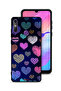Huawei Enjoy 20e Protective Case Cover Dhaga Hearts Pattern