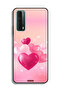 Huawei P smart (2021) Protective Case Cover Beautiful Hearts Art - 2