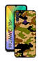 Huawei Y6p Protective Case Cover Camouflage Abstract Digital Pattern