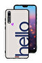 Huawei P20 Pro Protective Case Cover Hello