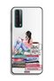 Huawei P smart (2021) Protective Case Cover Girl And Fashion Books Art - 2