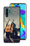 غطاء حماية لهاتف هواوي P30 Pro بتصميم سيف ساموراي رقمي
